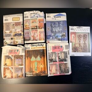 Vintage Curtain Sewing Patterns